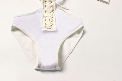 Bikini de Tres Puntos con Corte Sexy en Color Liso - Image 13