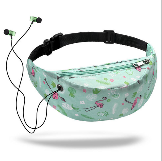Bolsa de Cintura Estampada para Mujer - Diseño Outdoor - Image 8