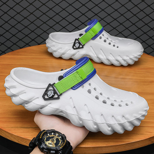 Sandalias Cerradas Caladas Talla Grande - Image 10