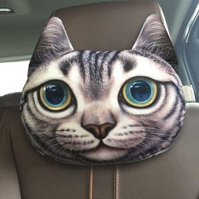Almohada Reposacabezas para Auto - Diseño Gatos - Image 14