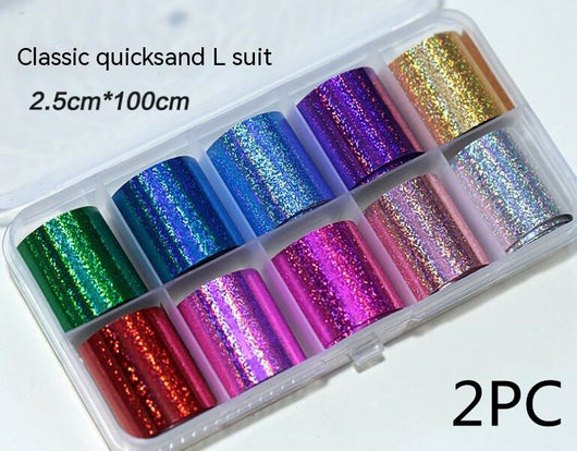 Set de 12 Láminas de Transferencia para Uñas Artísticas - Image 25