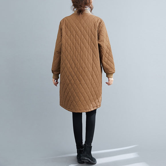 Abrigo Slim Fit Acolchado Reductor de Algodón