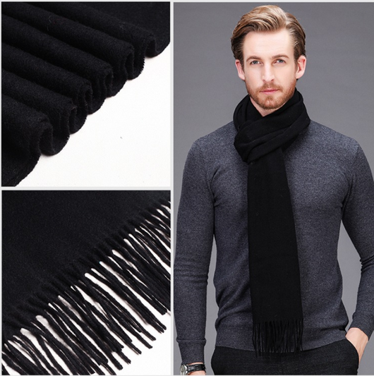 Bufanda de Cachemira Premium para Hombre y Mujer - Lana Pura Gruesa y Cálida - Image 5