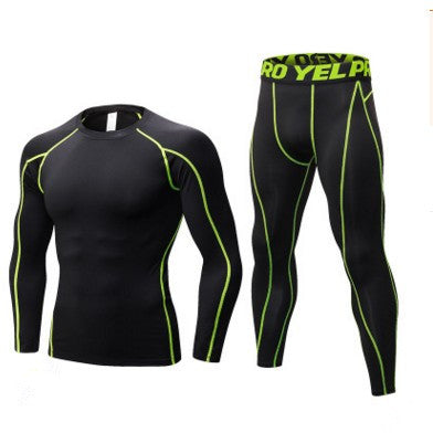 Traje de Compresión Deportivo Completo para Hombre - Manga Larga - Image 6