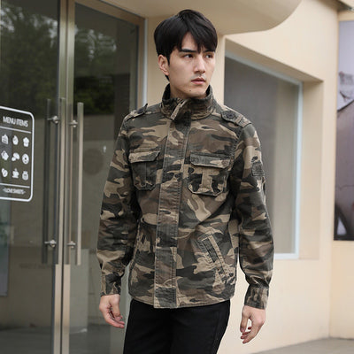 Chaqueta de Trabajo Camuflaje Otoño para Hombre