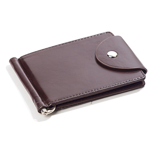 Billetera Corta de Cuero PU para Hombre - Diseño Moderno y Funcional