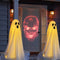 Fantasma Luminoso para Porche con Cadena de Luces LED a Batería
