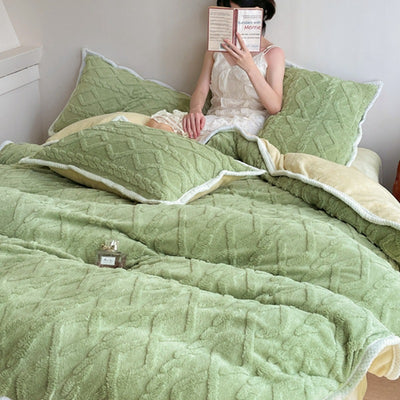 Juego de Cama 4 Piezas Fibra de Leche Premium Grosor Reforzado - Image 3