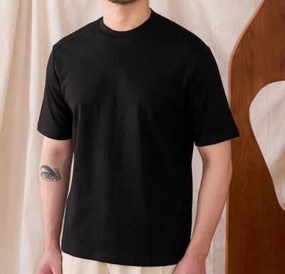 Camiseta Básica Ajustada Cuello Redondo Transpirable Multiusos - Image 12