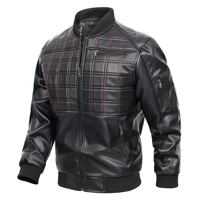 Chaqueta de Cuero para Hombre Primavera Otoño - Image 2