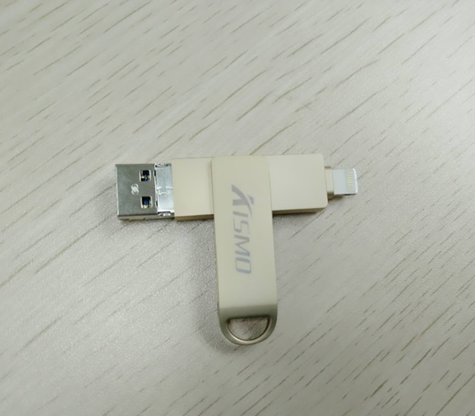Unidad Flash USB Dual de Metal Compatible con Apple - Image 8