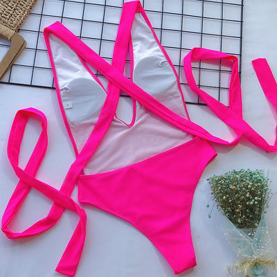 Bikini Enterizo con Tirantes Ajustables - Image 10