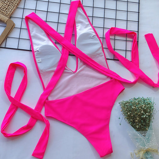 Bikini Enterizo con Tirantes Ajustables - Image 10