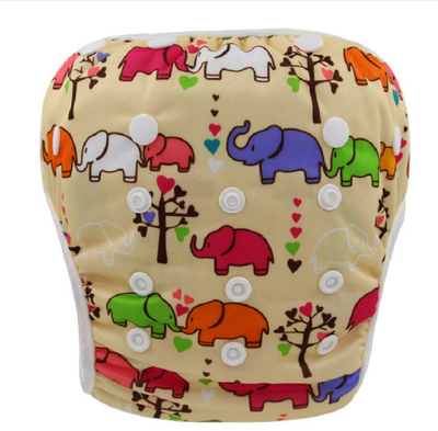 Pañal de Baño Ajustable Impermeable Unisex para Bebé - Image 25