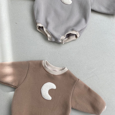 Pijama Enterizo Bebé Luna Simple - Diseño Divertido - Image 9