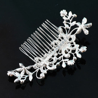 Peineta Nupcial de Perlas Europeas y Strass - Accesorios para Novia - Image 4