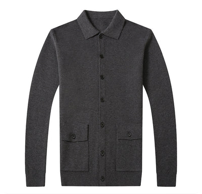 Cardigan de Lana para Hombre con Solapas - Image 4