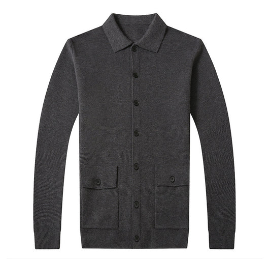 Cardigan de Lana para Hombre con Solapas - Image 4