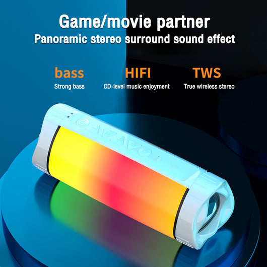 Parlante Bluetooth 3D con Iluminación Inteligente y Sonido Envolvente - Image 4