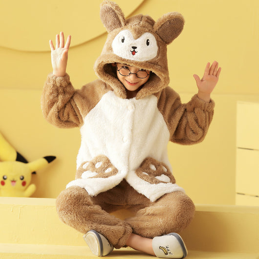 Pijama Infantil Polar con Capucha - Franela Suave y Cálida - Image 3