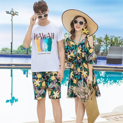 Conjunto de Playa para Parejas - Traje de Baño Coordinado Verano - Image 5