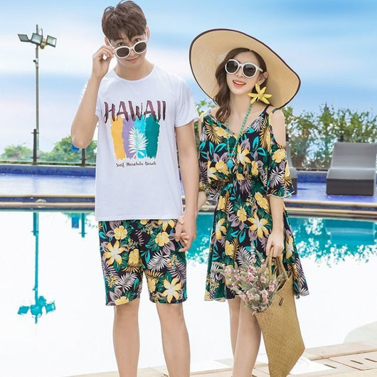 Conjunto de Playa para Parejas - Traje de Baño Coordinado Verano - Image 5