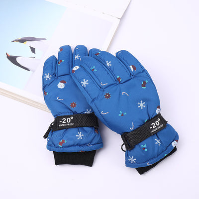 Guantes de Esquí Infantiles Térmicos con Forro Polar y Dedos Protegidos - Image 6