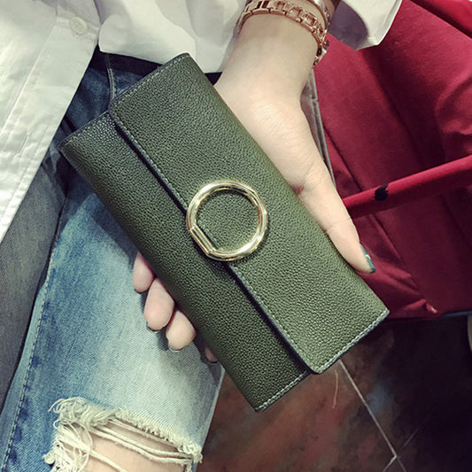 Billetera Larga para Mujer con Diseño Elegante - Gran Capacidad y Estilo Sofisticado