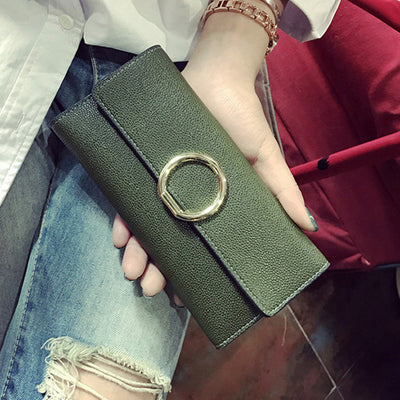 Billetera Larga para Mujer con Diseño Elegante - Gran Capacidad y Estilo Sofisticado