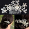 Peineta Nupcial de Perlas Europeas y Strass - Accesorios para Novia