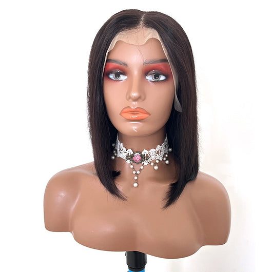 Peluca de Cabello Humano Real con Base de Seda - Image 8