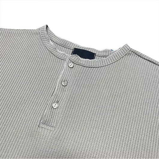 Pantalón Talla Grande Hombre Tejido Waffle con Puño Recto Efecto Adelgazante - Image 17