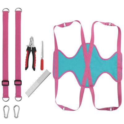 Hamaca de Aseo para Mascotas con Kit Completo de Cortaúñas - Image 9
