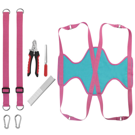 Hamaca de Aseo para Mascotas con Kit Completo de Cortaúñas - Image 9