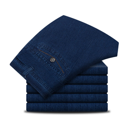 Pantalones Hombre Talla Grande Cintura Alta Corte Recto - Image 8