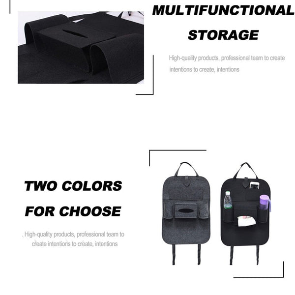 Organizador Multifuncional para Asiento de Auto