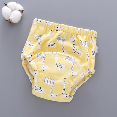 Pantalones de Entrenamiento Reutilizables de Gasa 6 Capas para Bebé - Image 12