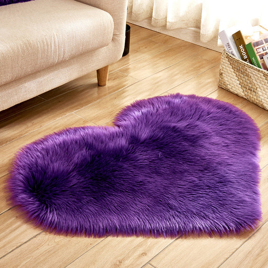 Tapete Corazón Antideslizante Decorativo - Estilo Femenino y Acogedor - Image 13