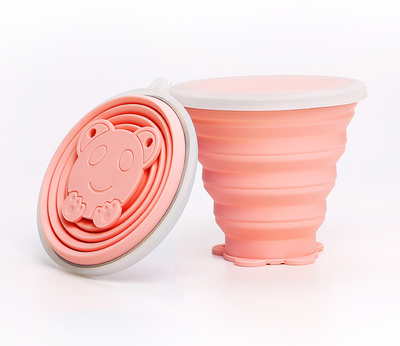 Vaso Plegable de Silicona para Viajes - Taza Ultradelgada Reutilizable