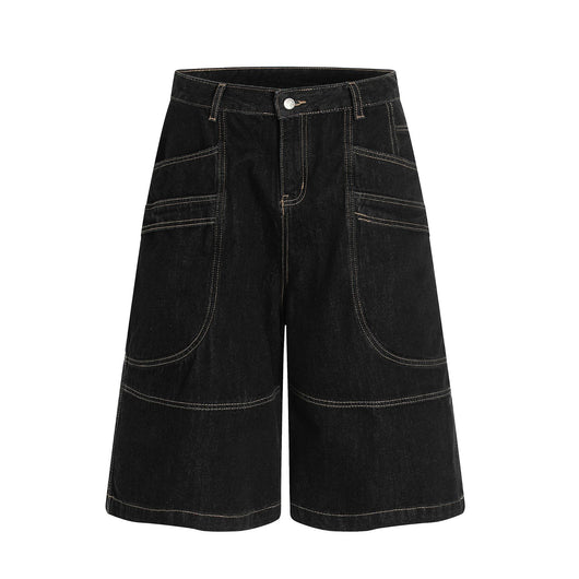 Shorts Denim Retro Lavado Unisex - Corte Relajado - Image 8