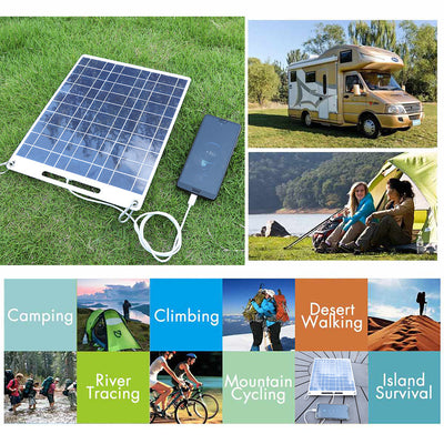 Panel Solar Flexible 13W 5V para Carga Rápida de Celulares USB - Image 9