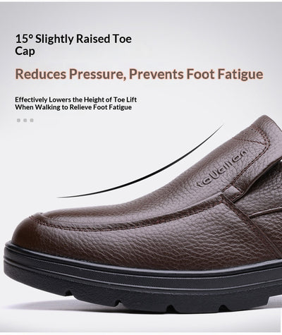 Zapatos de Cuero Genuino con Cordones para Hombre - Estilo Ejecutivo Casual - Image 14