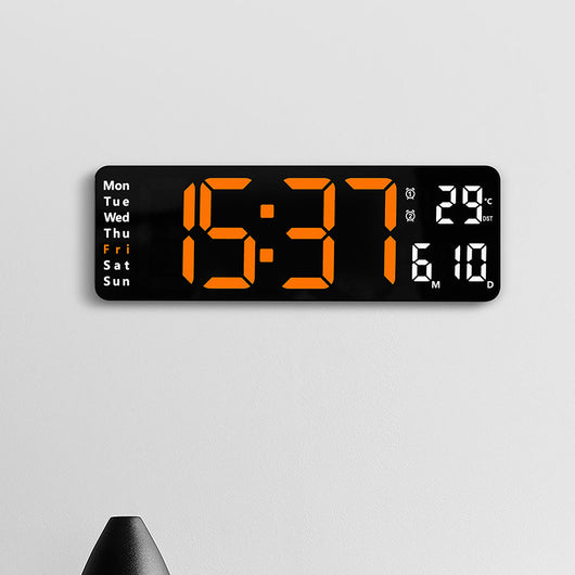 Reloj de Pared Grande para Sala de 13”, Diseño Moderno y Doble Uso - Image 3