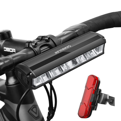 Luz Frontal para Bicicleta Recargable de Gran Capacidad Baojia con Soporte Ajustable - Image 7
