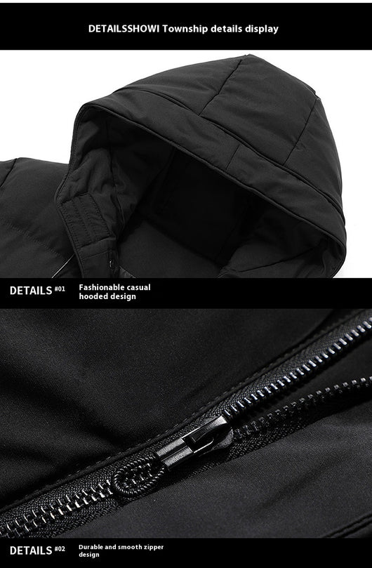 Chaqueta de Trabajo de Invierno para Hombre, Robusta y Elegante - Image 25