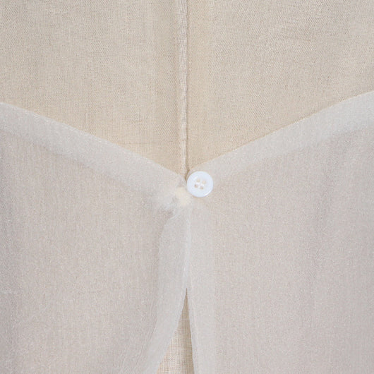 Blusa Cuello Redondo con Mangas Abullonadas y Flores en Relieve - Image 29
