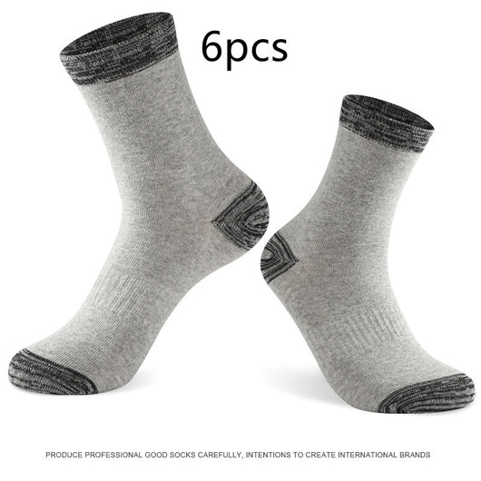 Calcetines Deportivos de Algodón Absorbentes para Correr en Otoño e Invierno - Image 8