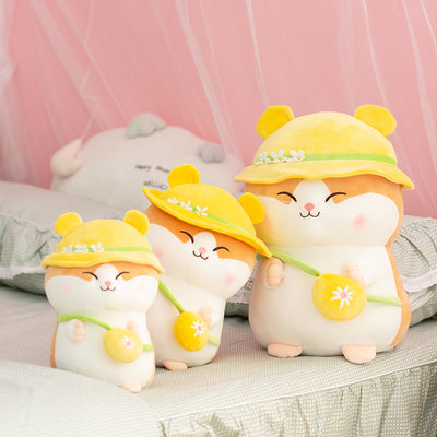 Adorable Peluche de Hámster Veraniego - Muñeco Suave para Dormir y Abrazar - Image 5