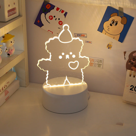 Lámpara Nocturna Creativa con Luz Suave para Dormir - Image 3