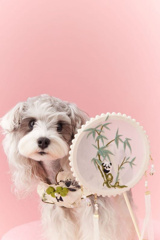 Chaleco sin Mangas Estilo Chino para Mascotas - Diseño Panda Teddy Schnauzer Bichón - Image 55